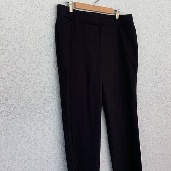 Karl Lagerfeld Paris black long pants size 12 - Picture 2 of 9
